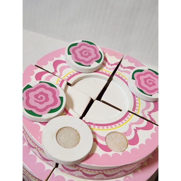 Melissa & Doug Triple-Layer Party Cake | Children's Learning Toy - Picture 4 of 8